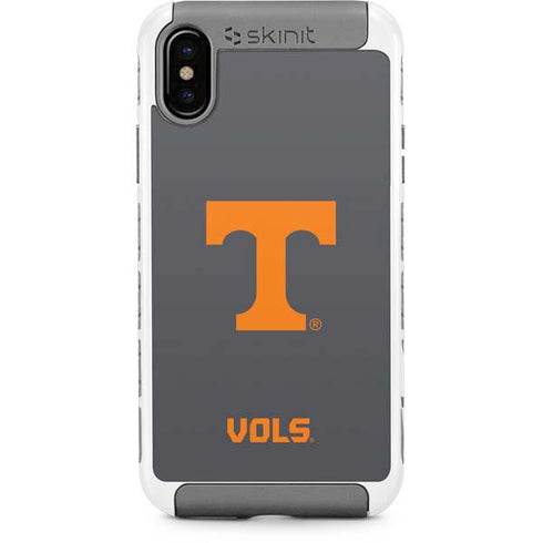 University of Tennessee-Knoxville T Logo Vols on Gray iPhone Cases